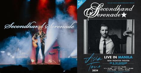 Secondhand Serenade Adds a Second Show for Asia Tour 2024 .